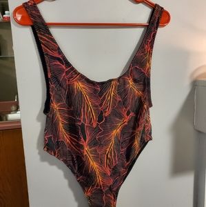 Free People tropical cotton bodysuit